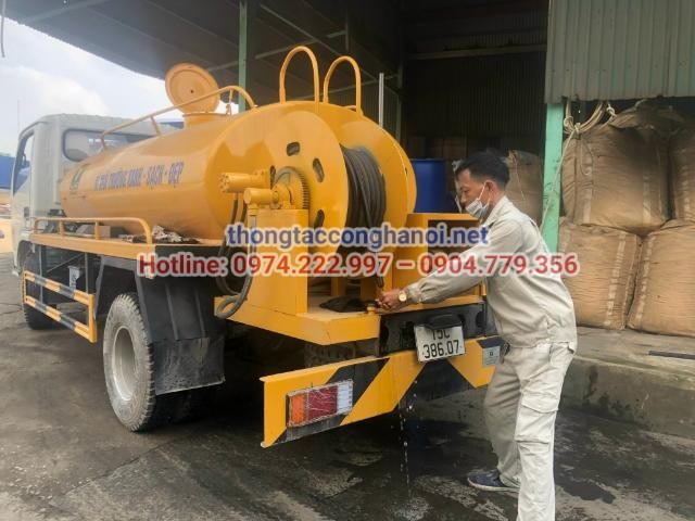 Dịch vụ hút bể phốt tại Lĩnh Nam