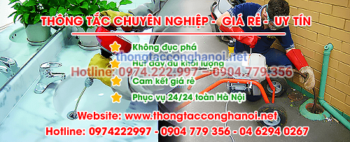 Hưng Thịnh - Đơn vị thông tắc chậu rửa bát tại Hà Nội uy tín, chất lượng