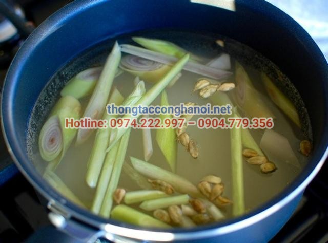 Sử dụng sả để làm thơm phòng