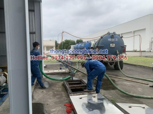 Quy trình triển khai hút bể phốt tại kiến thụy chuyên nghiệp
