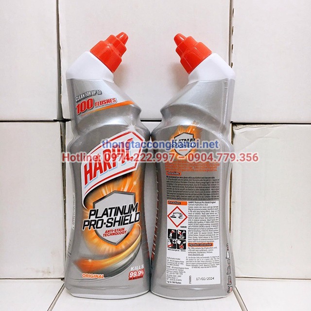 Nước tẩy bồn cầu Harpic