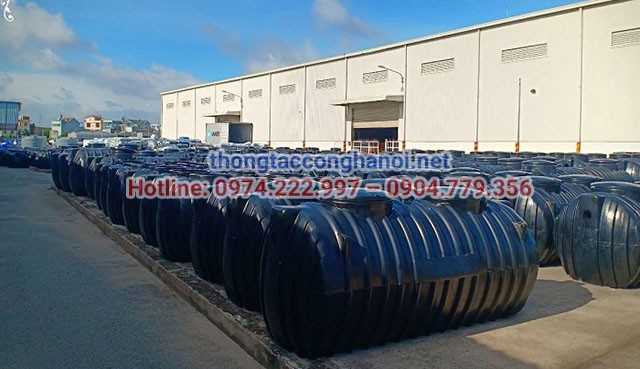 Ưu điểm bể phốt nhựa