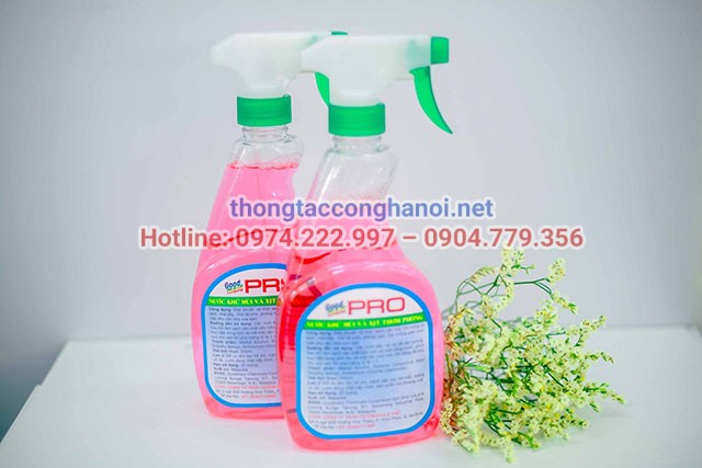 Bình xịt khử mùi toilet Goodmaid Pro