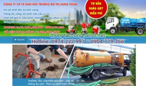 công ty hút bể phốt Hưng Thịnh