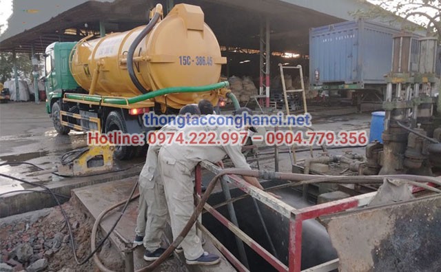công ty hút bể phốt kiến môi trường