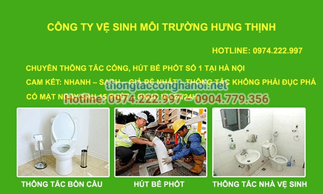 hút bể phốt có mặt tại khắp các quận của hà nội