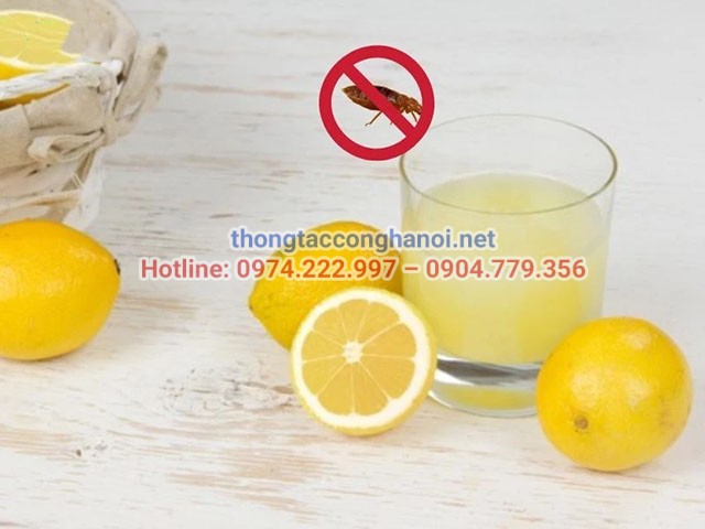 Dùng nước cốt chanh