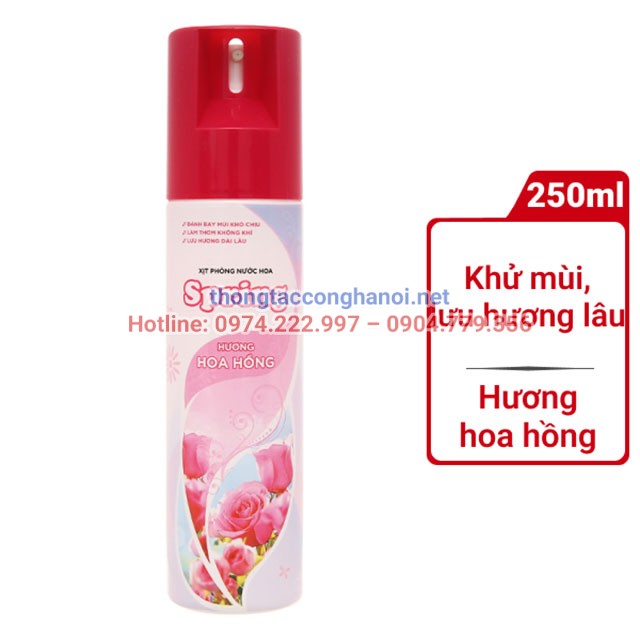 Nước xịt phòng vệ sinh Spring