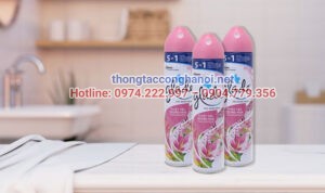 Nước xịt thơm nhà vệ sinh