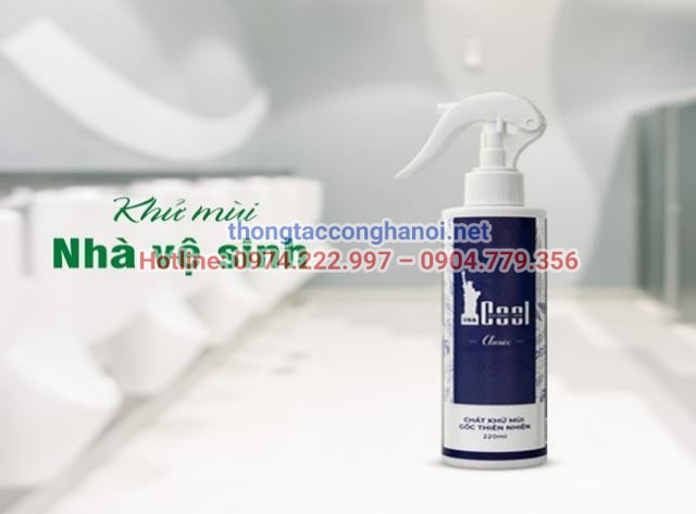 Nước xịt thơm nhà vệ sinh Cool