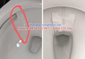 Hậu quả bồn cầu xả nước liên tục