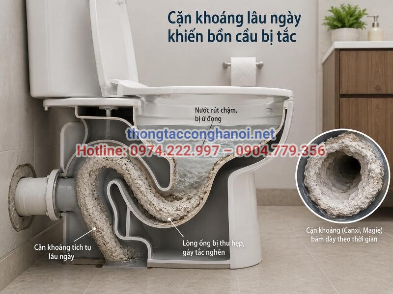 Thói quen vứt quá nhiều giấy vệ sinh hoặc làm rơi dị vật là những nguyên nhân phổ biến gây tắc nghẽn bồn cầu.