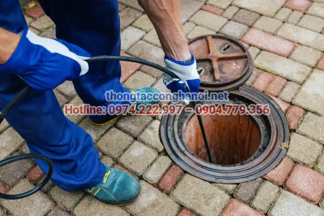 Quy trình thông cống nghẹt tại Hưng Thịnh