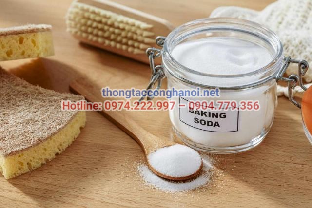 Dùng baking soda để thông cống nghẹt