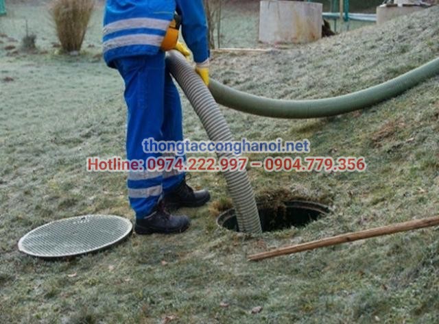 Quy trình hút hầm cầu đúng kỹ thuật tại Bình Tân
