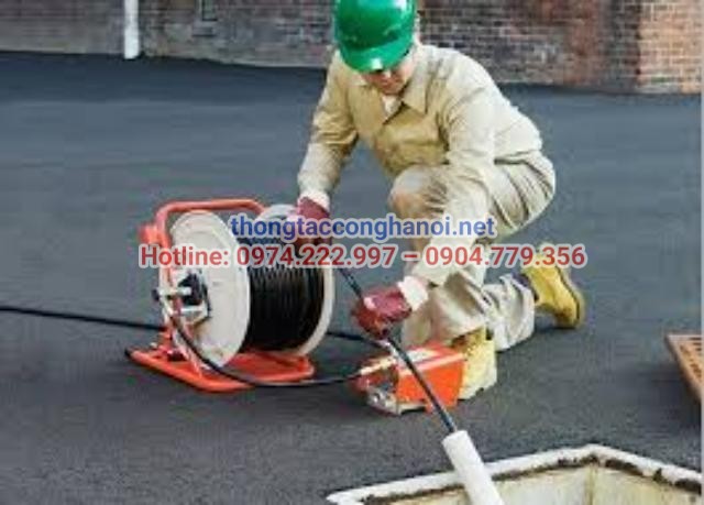 Quy trình thông cống nghẹt nhanh chóng, gọn gàng