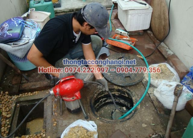 Quy trình thông cống chuyên nghiệp, nhanh gọn