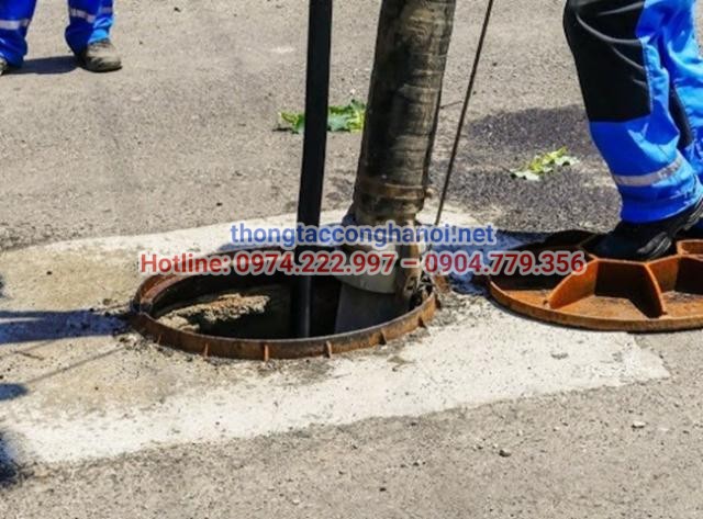Quy trình thông cống nghẹt Bình Tân của Hưng Thịnh