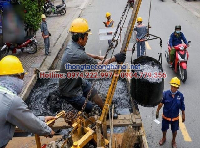 Quy trình thông cống nghẹt quận Củ Chi