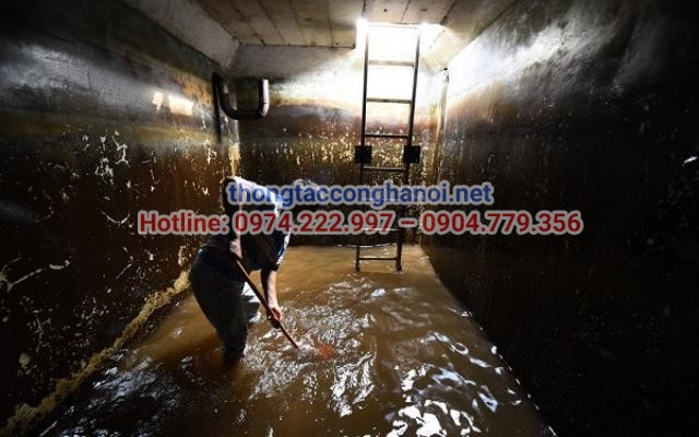 Lý do cần thau rửa bể nước ngầm