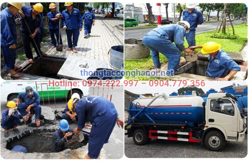 Các dịch vụ vệ sinh đi kèm như nạo vét hố ga và thông cống nghẹt giúp hệ thống thoát nước vận hành ổn định.