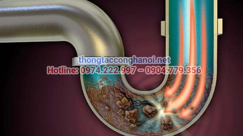 Xử lý nghẹt đường ống thoát nước chính đòi hỏi kỹ thuật cao và thiết bị hiện đại để thông tắc toàn bộ hệ thống mà không cần đục phá. 